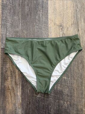 SHEIN Women’s Olive Green Swim Bottoms